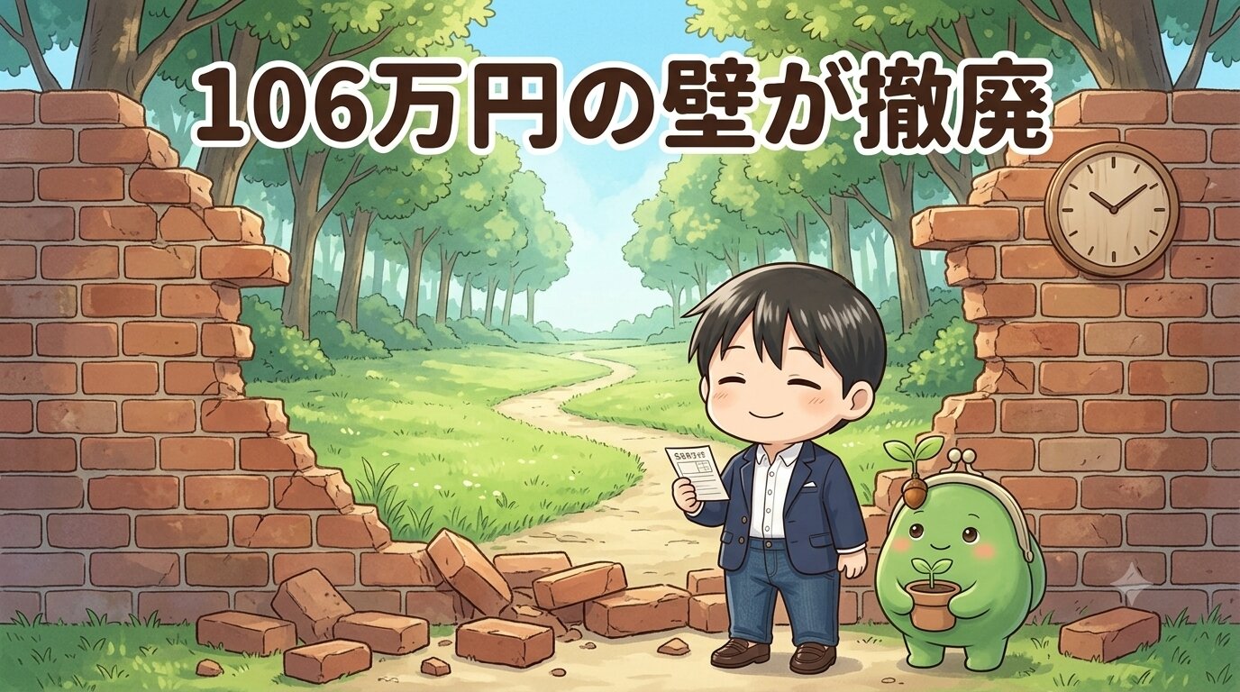 【2026年10月】106万円の壁が撤廃｜「週20時間の壁」へ、パートの手取りはどうなる？