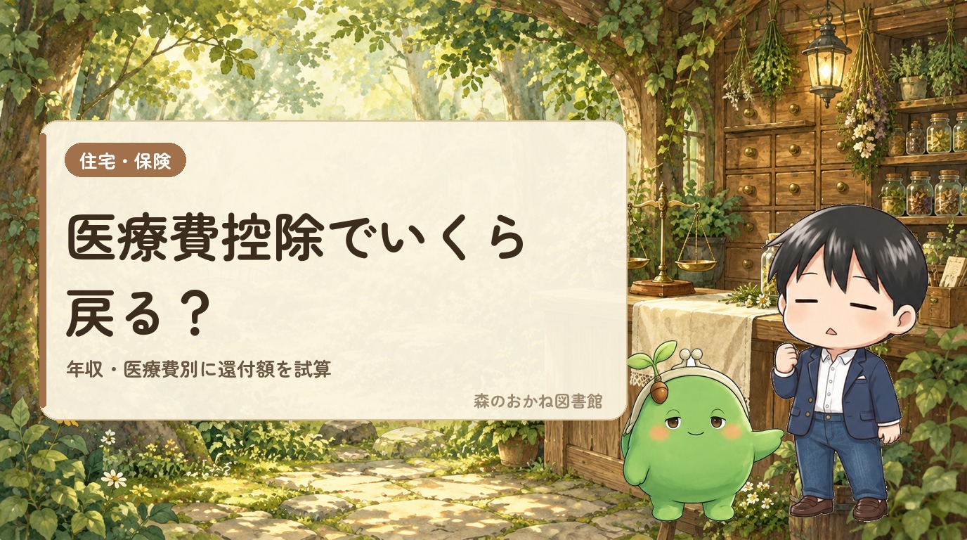 医療費控除でいくら戻る？