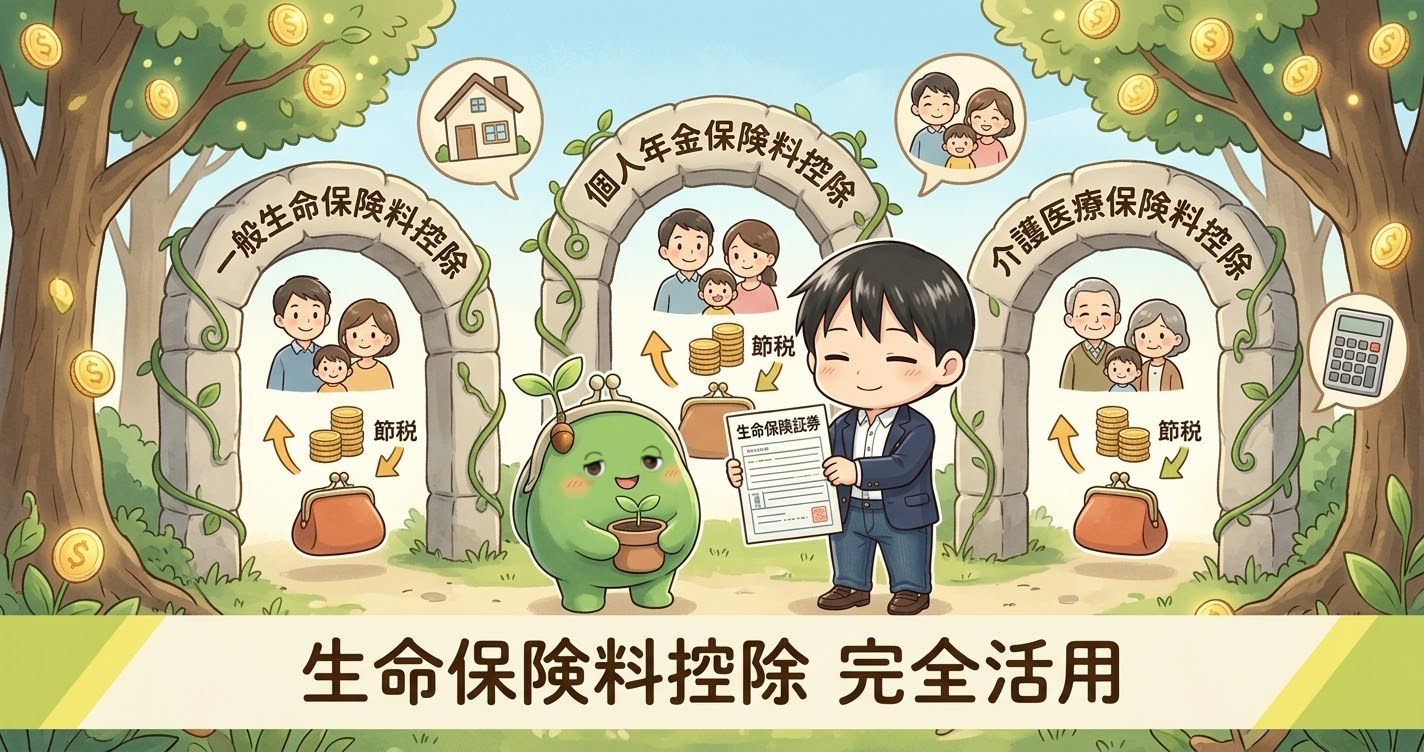 【2026年限定特例】生命保険料控除を使い切る戦略｜3枠フル活用＋子育て世帯6万円拡充