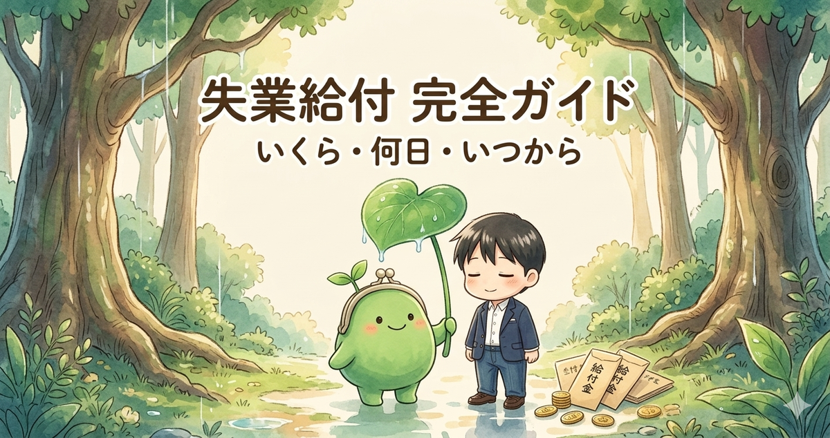 【2025年改正対応】失業給付（基本手当）完全ガイド｜いくら・何日・いつからもらえる？