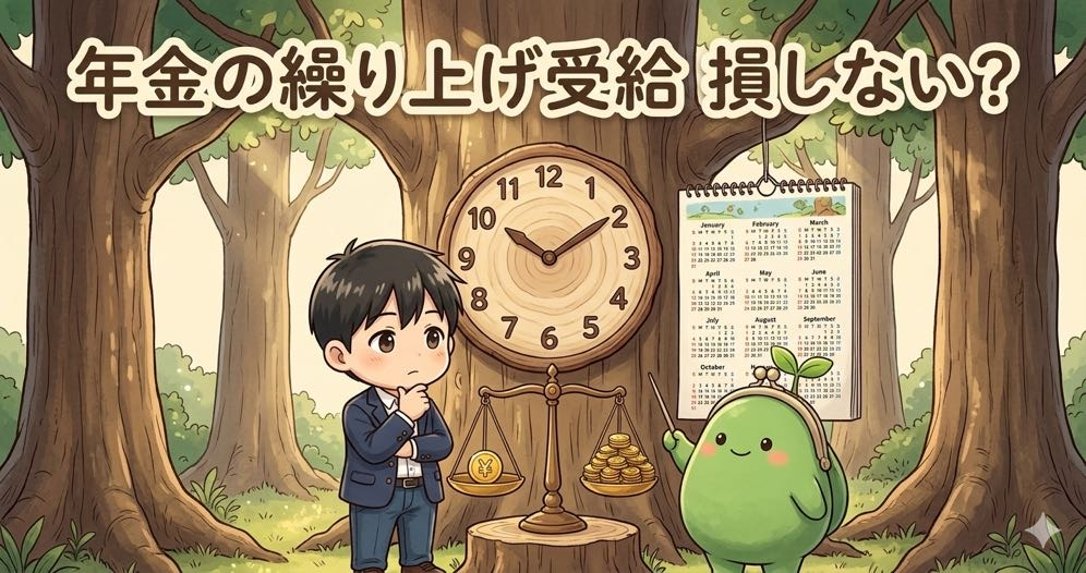 年金の繰り上げ受給は損？60歳から早くもらうデメリットと損益分岐点を完全解説
