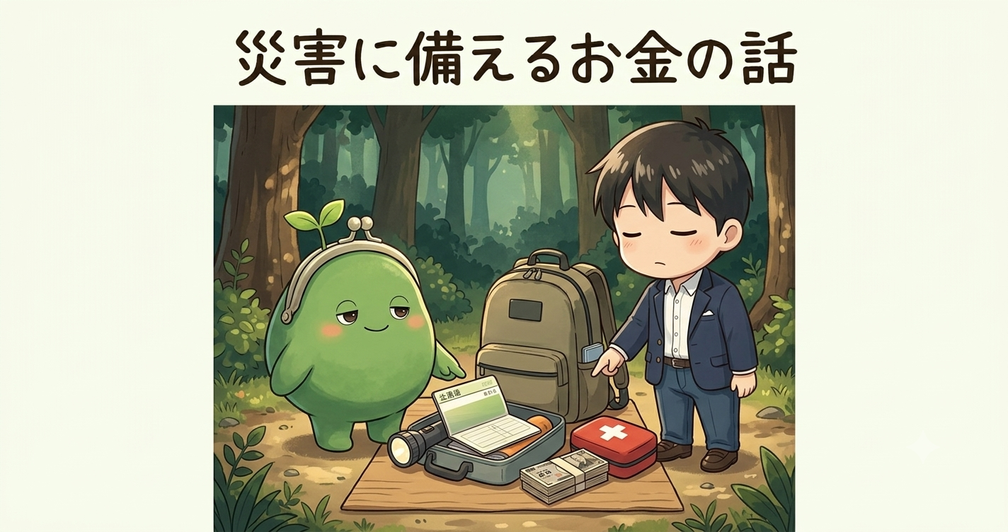 災害に備えるお金の話