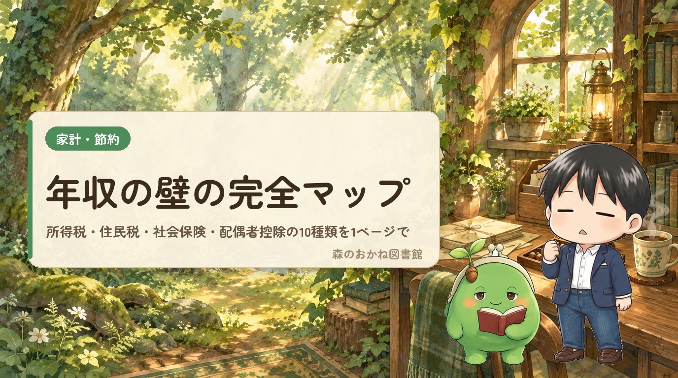 年収の壁の完全マップ