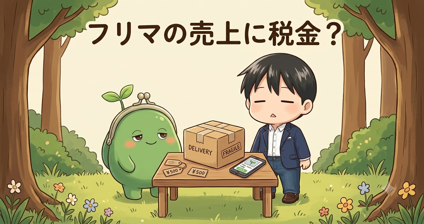 フリマの売上に税金？