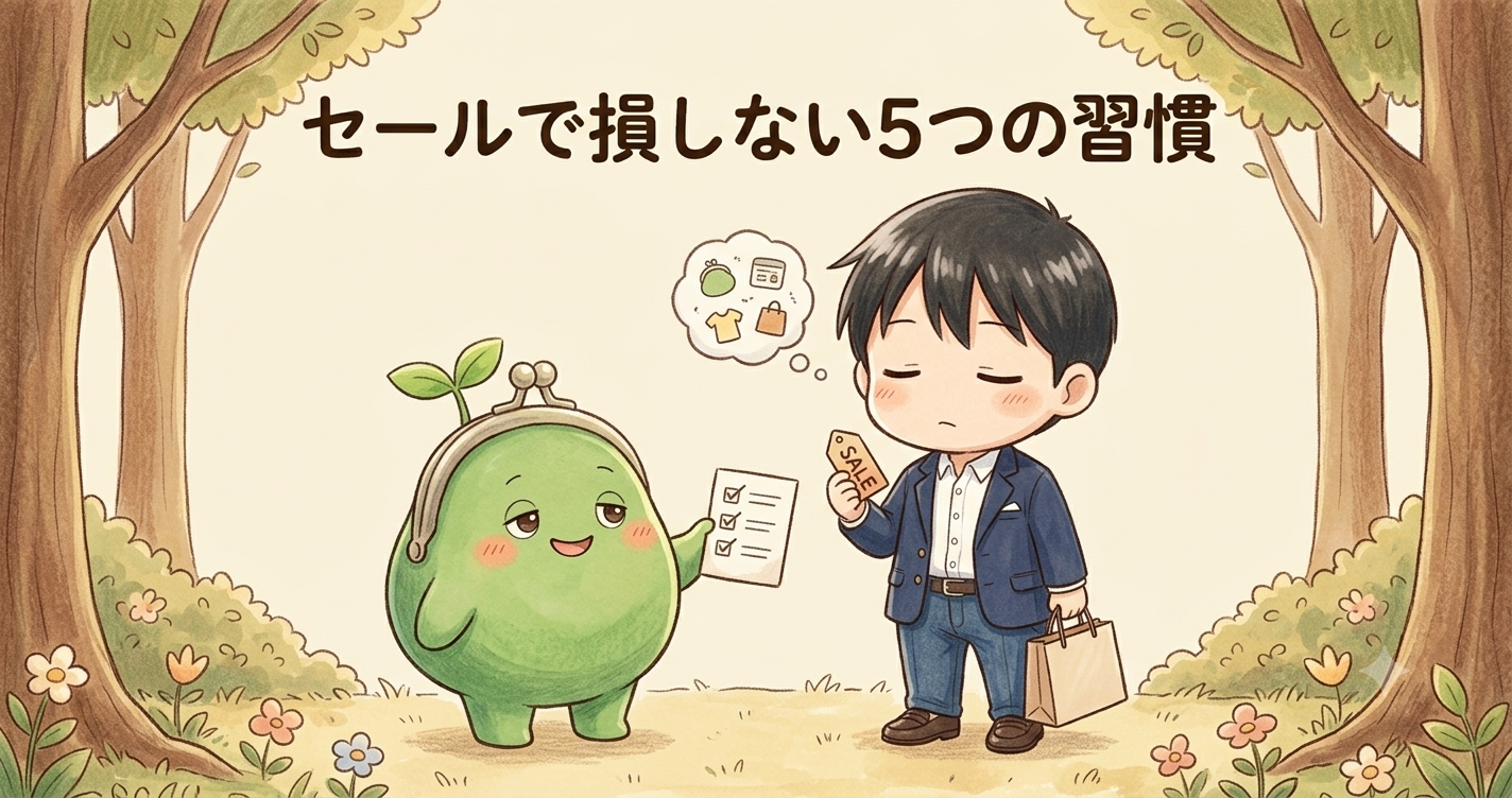 セールで損しない5つの習慣