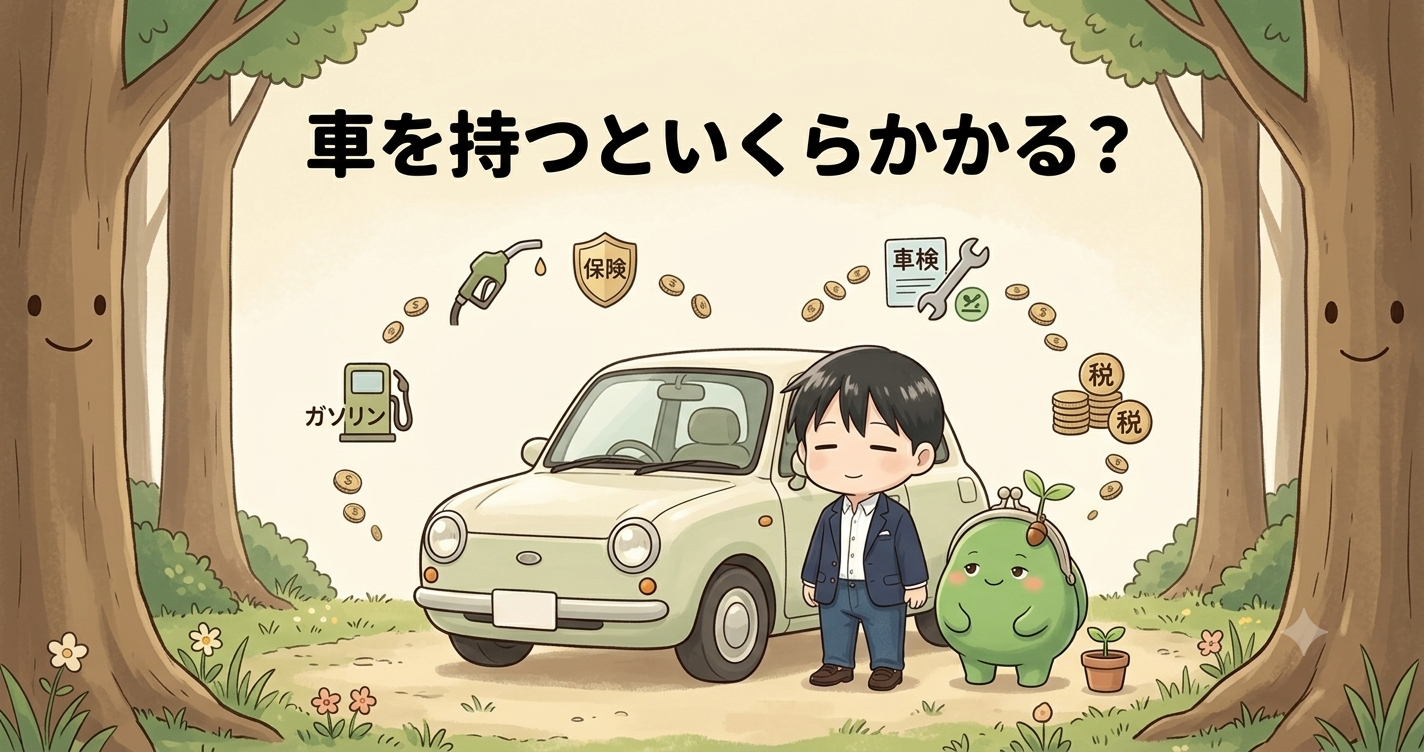 車を持つといくらかかる？年間維持費