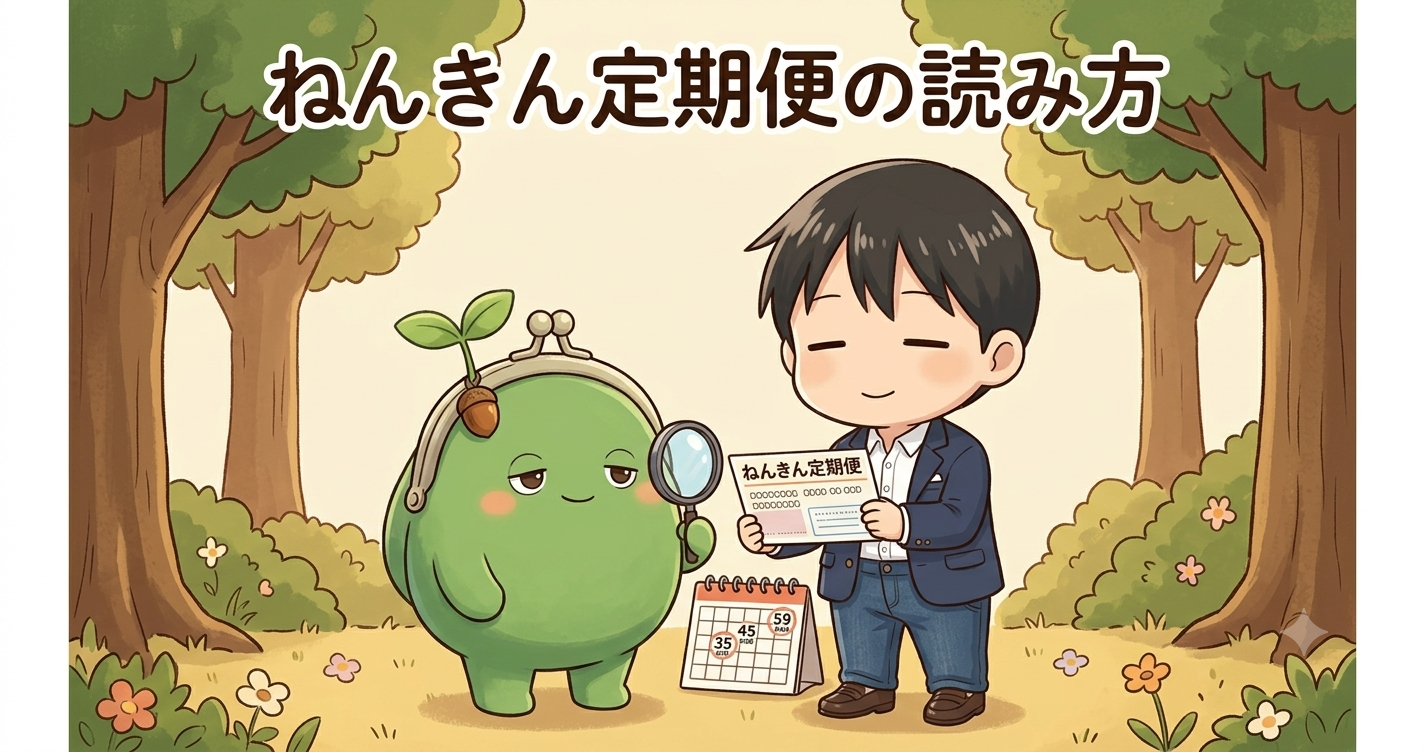 ねんきん定期便の読み方