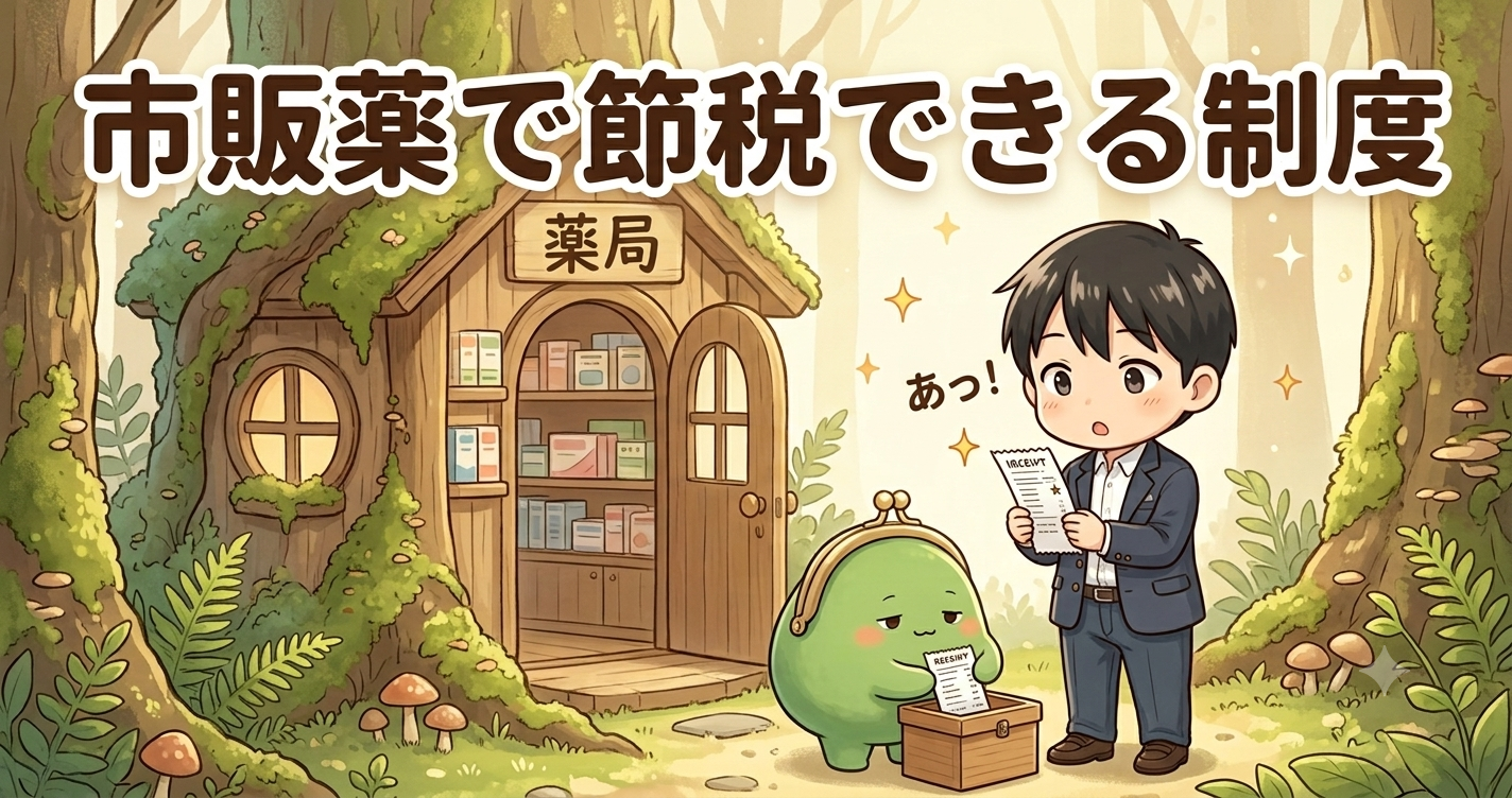 市販薬で節税？セルフメディケーション税制の使い方｜レシートは今日から保管