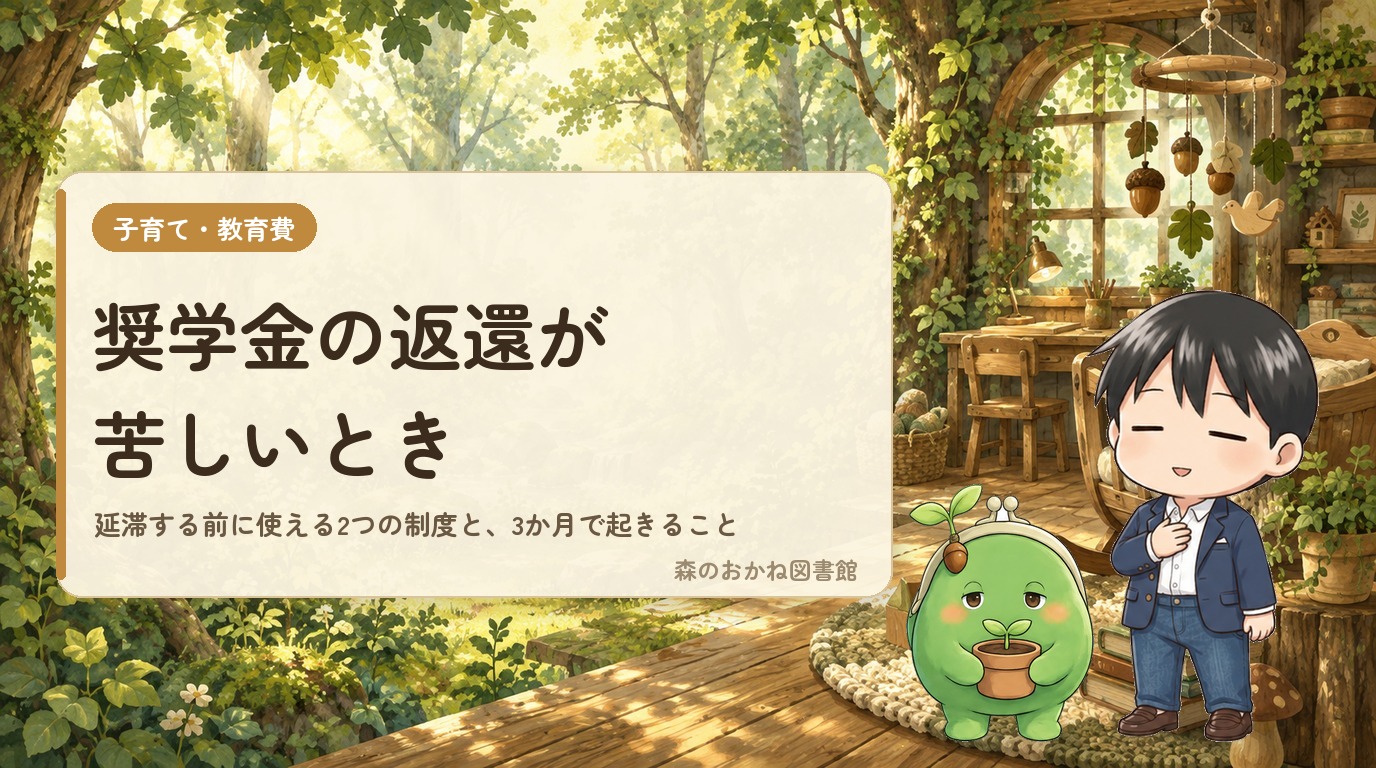 奨学金の返還が苦しいとき